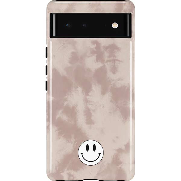 Taupe Tie Dye Pixel Cases