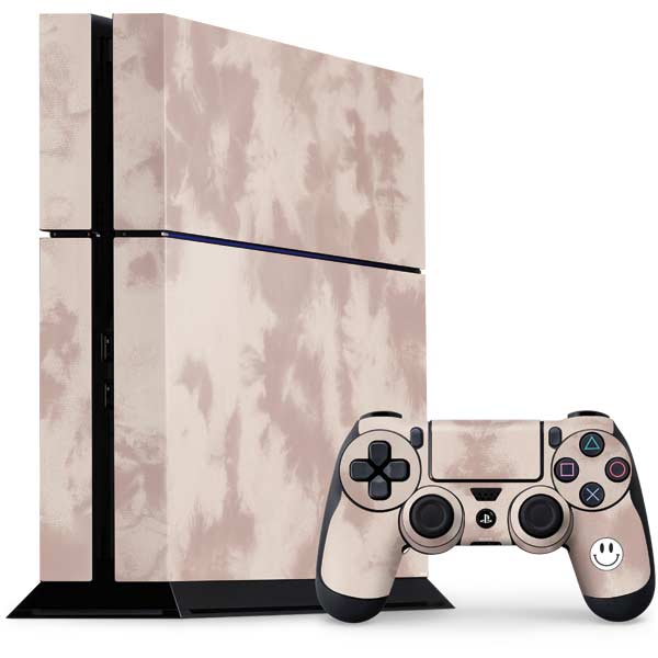 Taupe Tie Dye PlayStation PS4 Skins
