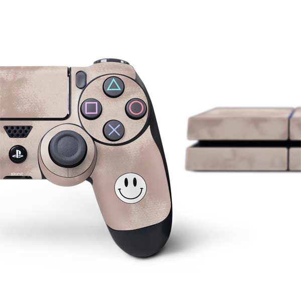 Taupe Tie Dye PlayStation PS4 Skins