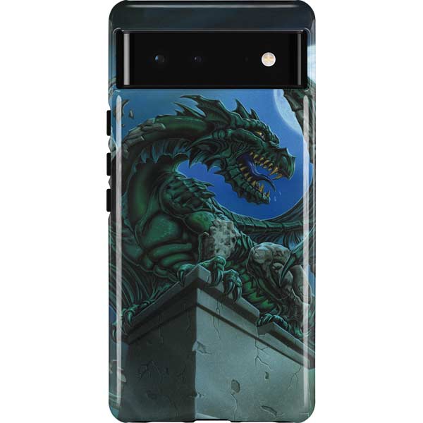 The Green Dragon by Ed Beard Jr Pixel Cases