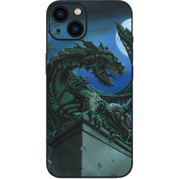 The Green Dragon by Ed Beard Jr iPhone Skins