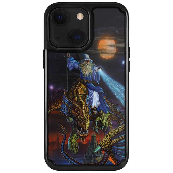 Twilight Tempest Wizard by Ed Beard Jr iPhone Cases