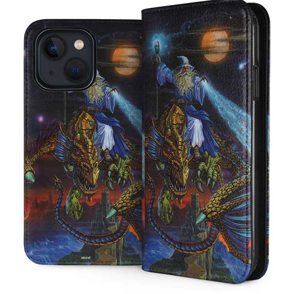 Twilight Tempest Wizard by Ed Beard Jr iPhone Cases