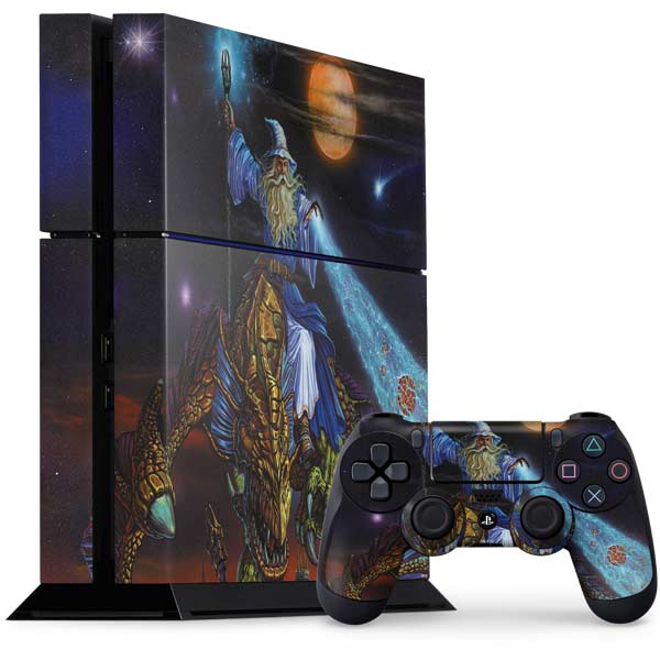 Twilight Tempest Wizard by Ed Beard Jr PlayStation PS4 Skins