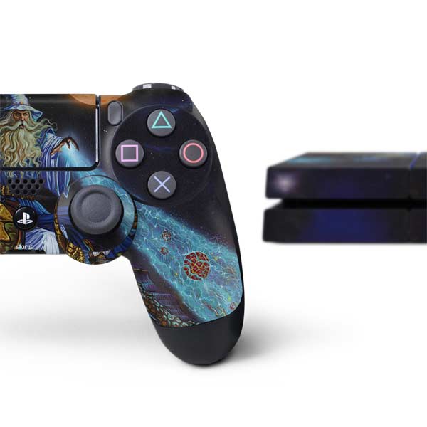 Twilight Tempest Wizard by Ed Beard Jr PlayStation PS4 Skins