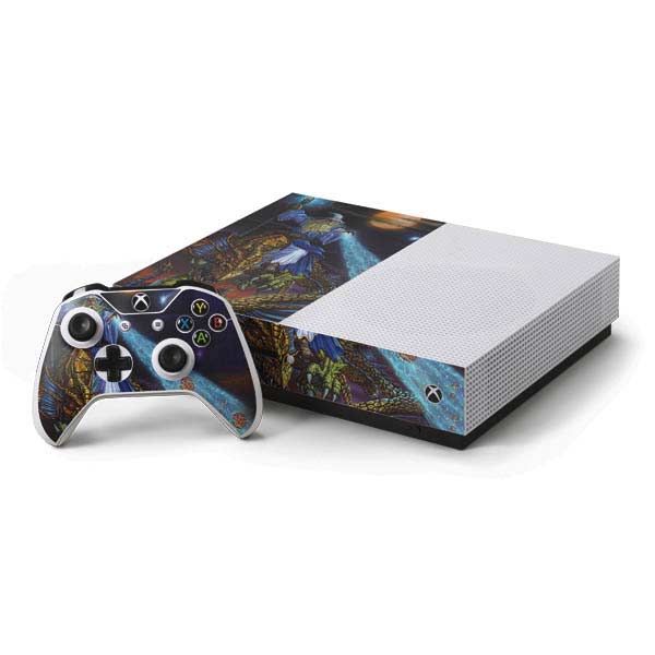 Twilight Tempest Wizard by Ed Beard Jr Xbox One Skins