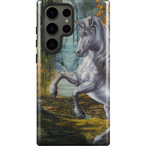 Unicorn of the Willow by Ed Beard Jr Galaxy Cases