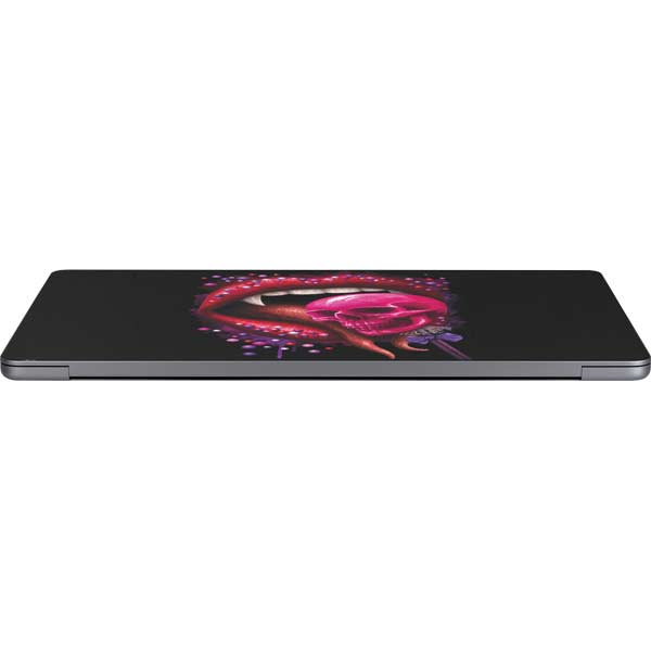Vampire Skull Lollypop by Sarah Richter MacBook Skins