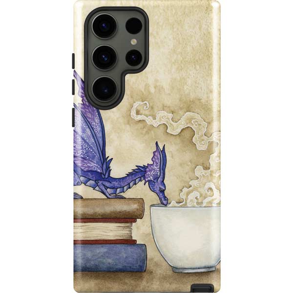 Whats in Here Coffee Dragon by Amy Brown Galaxy Cases