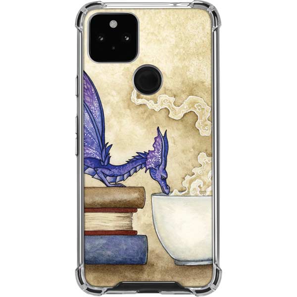 Whats in Here Coffee Dragon by Amy Brown Pixel Cases