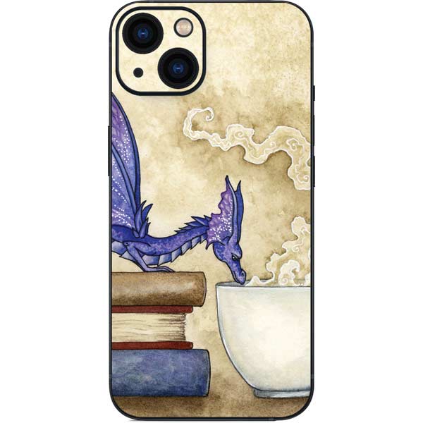 Whats in Here Coffee Dragon by Amy Brown iPhone Skins