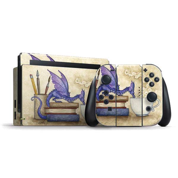 Whats in Here Coffee Dragon by Amy Brown Nintendo Skins
