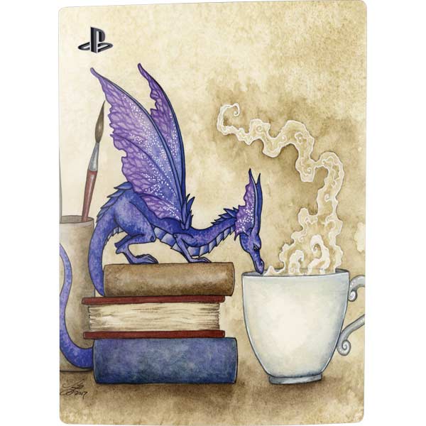 Whats in Here Coffee Dragon by Amy Brown PlayStation PS5 Skins