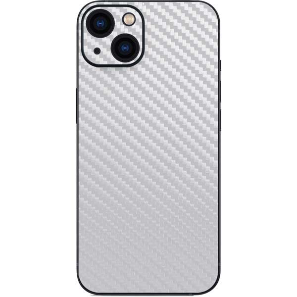 White Carbon Fiber Specialty Texture Material iPhone Skins