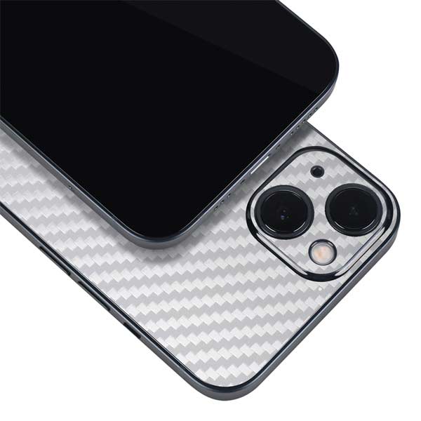 White Carbon Fiber Specialty Texture Material iPhone Skins