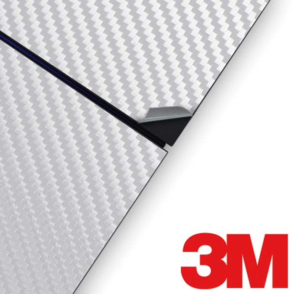 White Carbon Fiber Specialty Texture Material PlayStation PS4 Skins
