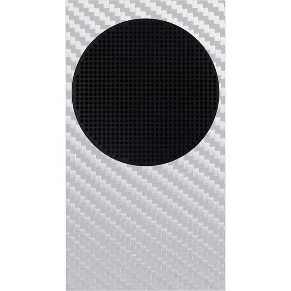 White Carbon Fiber Specialty Texture Material Xbox Series S Skins