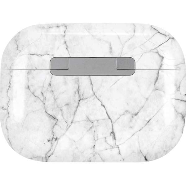 White Marble AirPods Skins