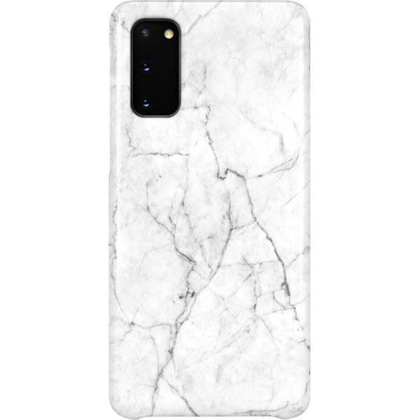 White Marble Galaxy Cases