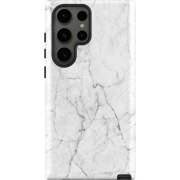White Marble Galaxy Cases