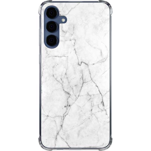 White Marble Galaxy Cases