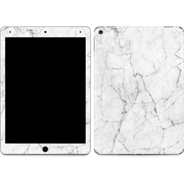White Marble iPad Skins