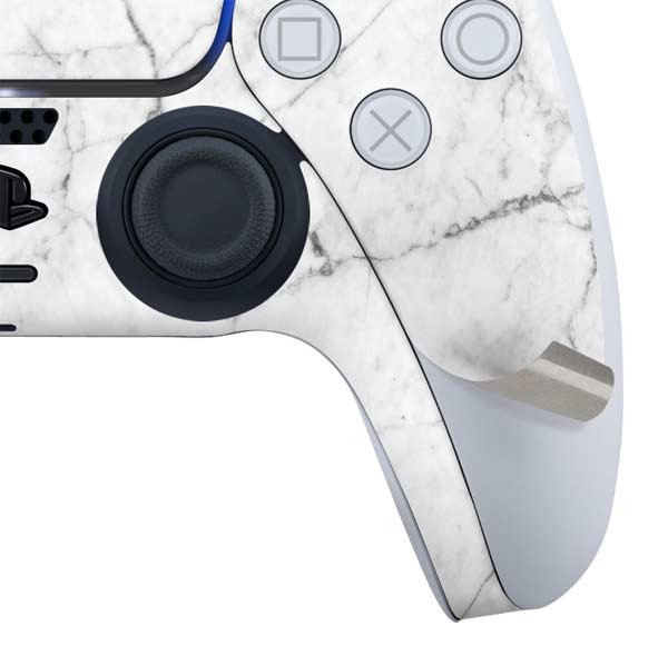 White Marble PlayStation PS5 Skins