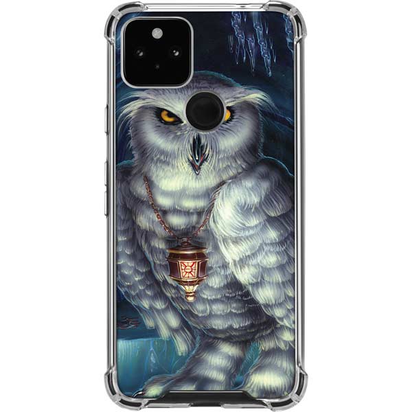 White Owl by Ed Beard Jr Pixel Cases