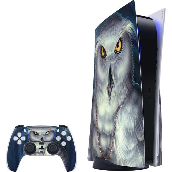 White Owl by Ed Beard Jr PlayStation PS5 Skins