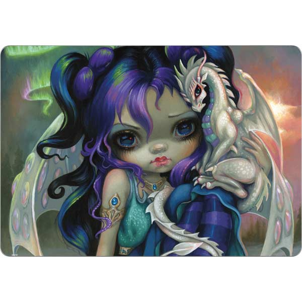 Winter Fairy With Frost Dragon by Jasmine Becket-Griffith MacBook Skins