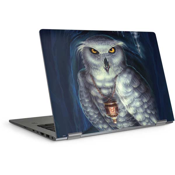 White Owl by Ed Beard Jr Laptop Skins