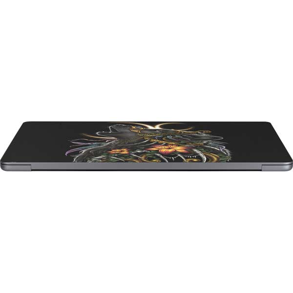 Wolf Howling by Sarah Richter MacBook Skins