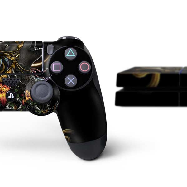 Wolf Howling by Sarah Richter PlayStation PS4 Skins