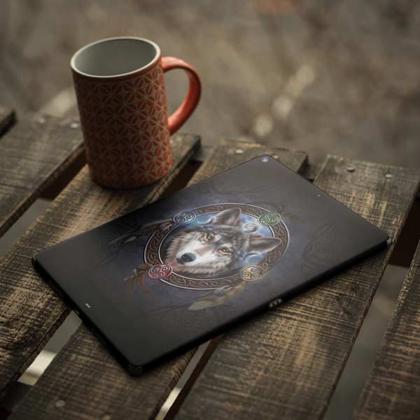 Wolf Symbols by Brigid Ashwood iPad Skins