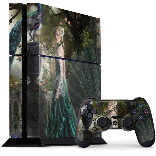Woman with Peacocks by Nene Thomas PlayStation PS4 Skins