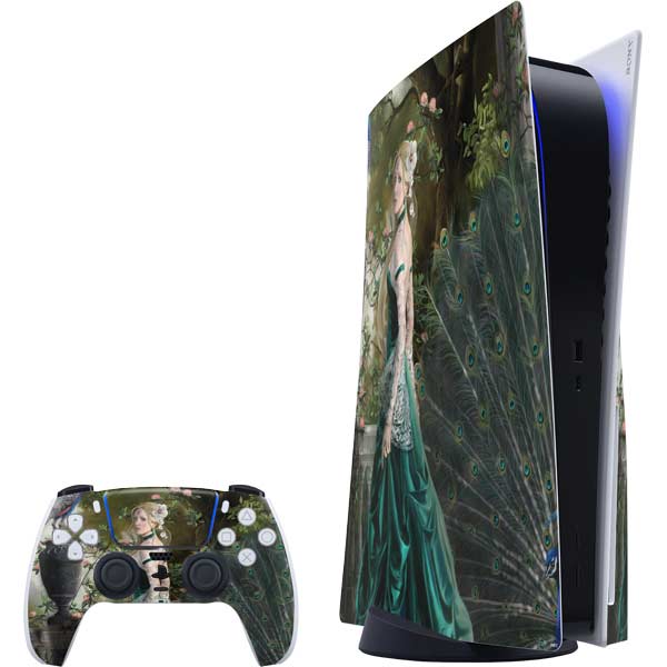 Woman with Peacocks by Nene Thomas PlayStation PS5 Skins