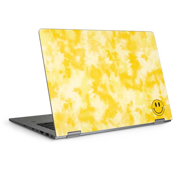 Yellow Tie Die Laptop Skins