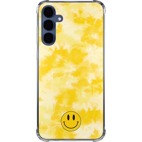 Yellow Tie Die Galaxy Cases