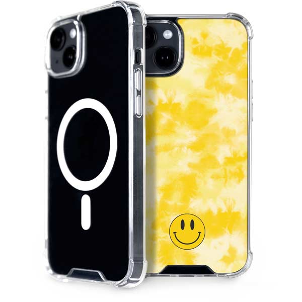 Yellow Tie Die iPhone Cases