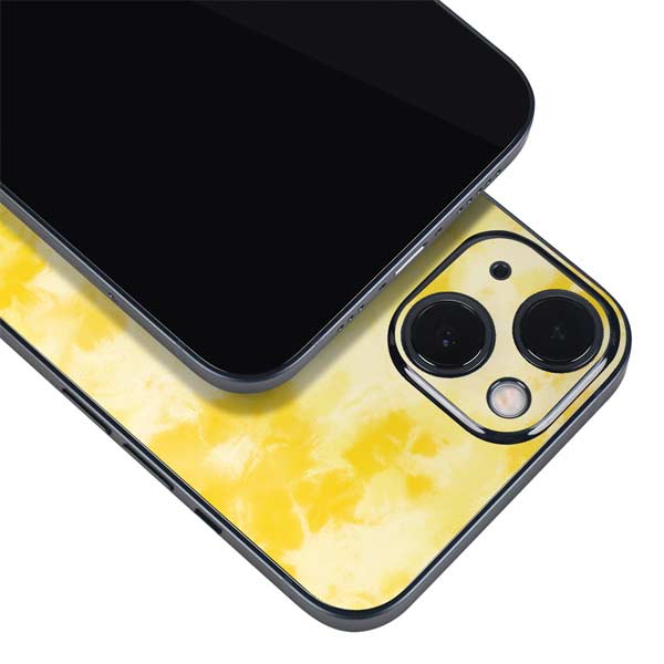 Yellow Tie Die iPhone Skins