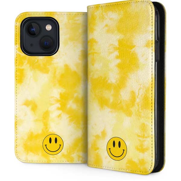 Yellow Tie Die iPhone Cases