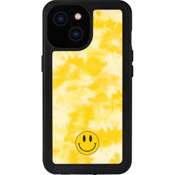 Yellow Tie Die iPhone Cases