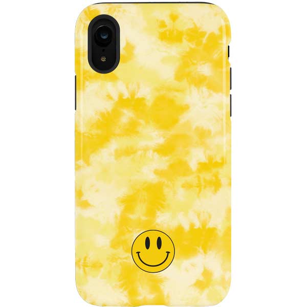 Yellow Tie Die iPhone Cases