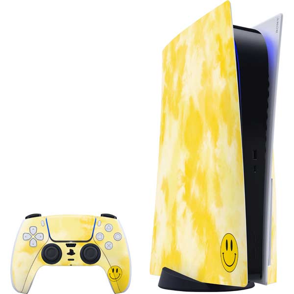 Yellow Tie Die PlayStation PS5 Skins