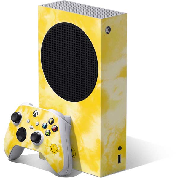 Yellow Tie Die Xbox Series S Skins