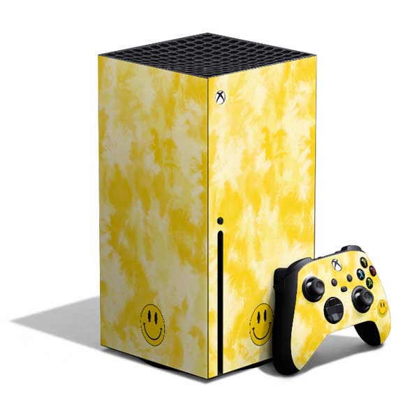 Yellow Tie Die Xbox Series X Skins