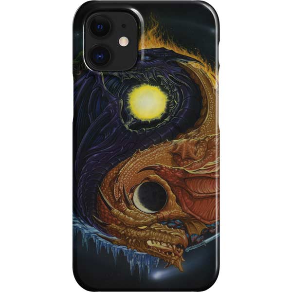 Yin Yang Dragon by Ed Beard Jr iPhone Cases
