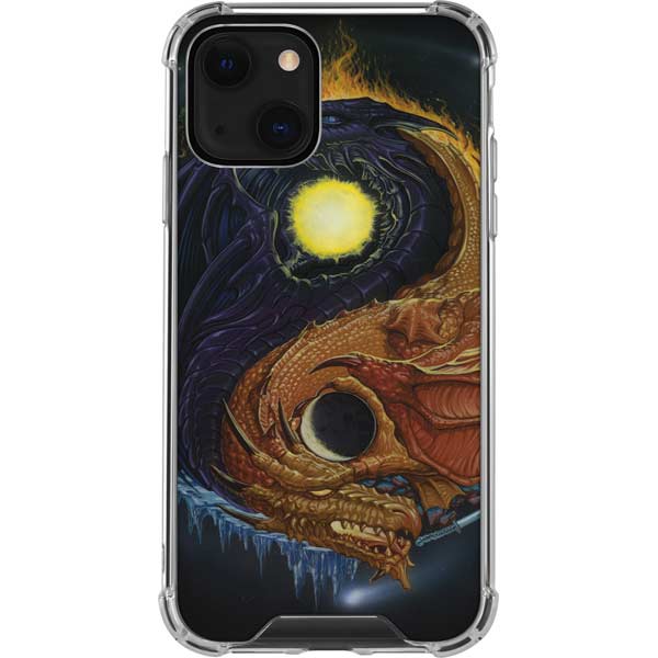 Yin Yang Dragon by Ed Beard Jr iPhone Cases