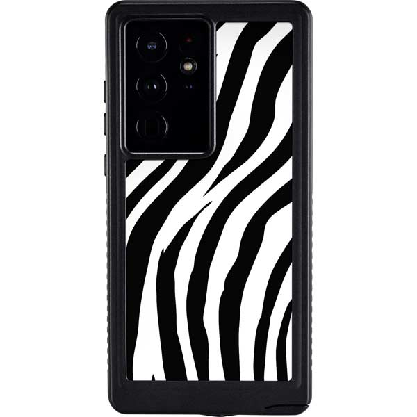 Zebra Print Galaxy Cases