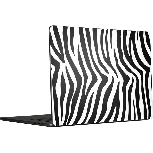 Zebra Print MacBook Skins